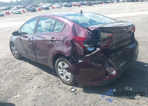 2018 Kia Forte Lx from USA, damaged, VIN 3KPFK4A70JE273424